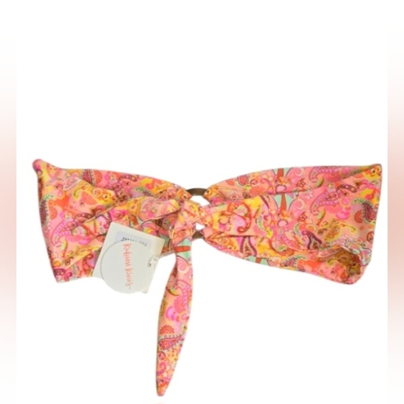 Kulani Kinis Multicolor Tropical Bikini Top - Picture 4 of 5